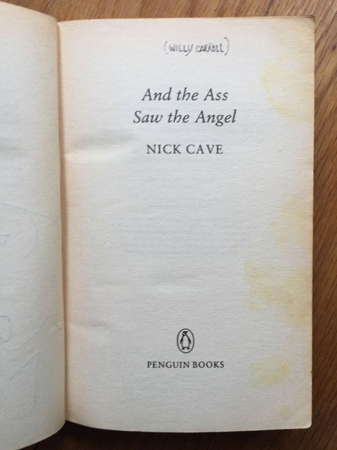 And the Ass Saw the Angel