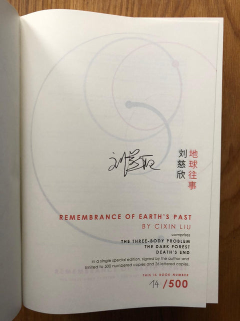 Remembrance of Earth's Past - The Three Body Problem