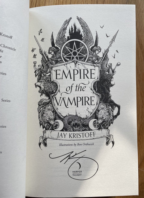 Empire of the Vampire: Book 1