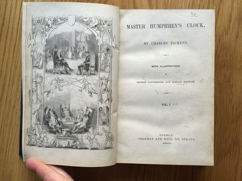 The Old Curiosity Shop - Master Humphrey's Clock Vols I & II