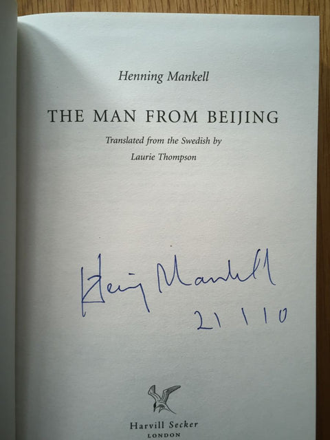 The Man from Beijing - Setanta Books