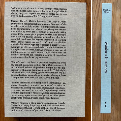 Stephen Shore Modern Instances