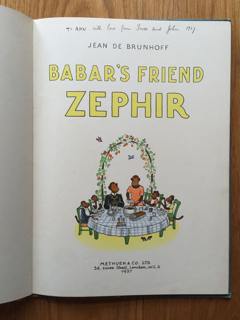 barbar's Friend Zephir - Setanta Books