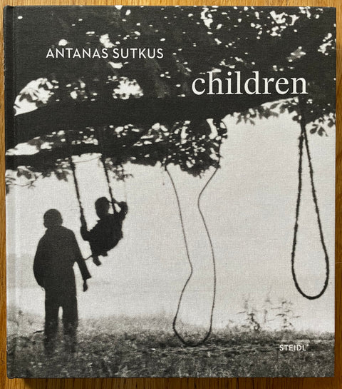 The photography book cover of Children by Antanas Sutkus. In hardcover black and white.