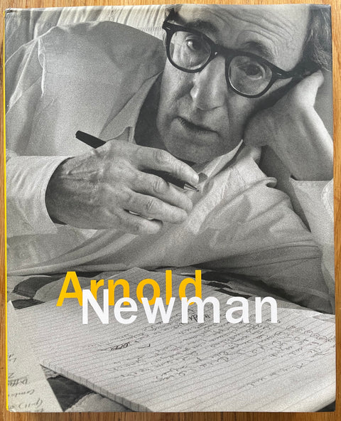 The photobook cover of Arnold Newman by Arnold Newman . In dust jacketed hardcover.