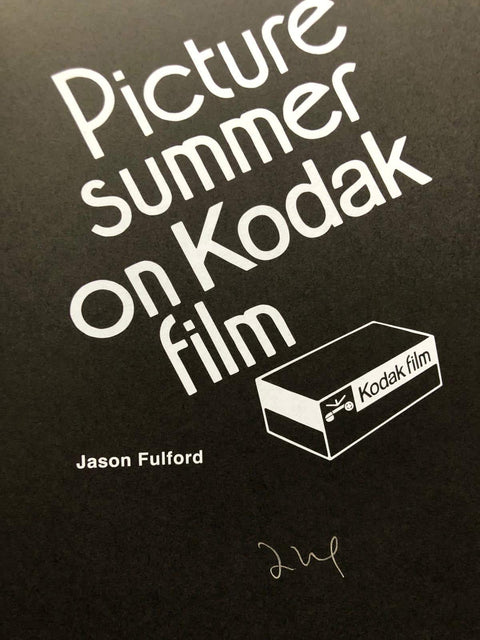 Picture Summer on Kodak Film
