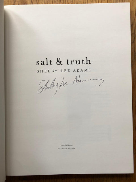 Salt and Truth - Limited Edition with Print B