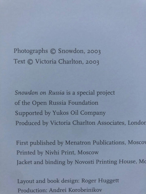 Snowdon on Russia