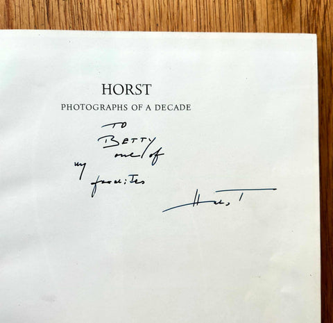 Horst: Photographs of a Decade