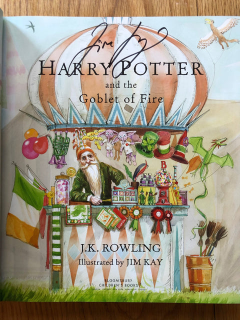 Harry Potter and the Goblet of Fire - Illustrated edition