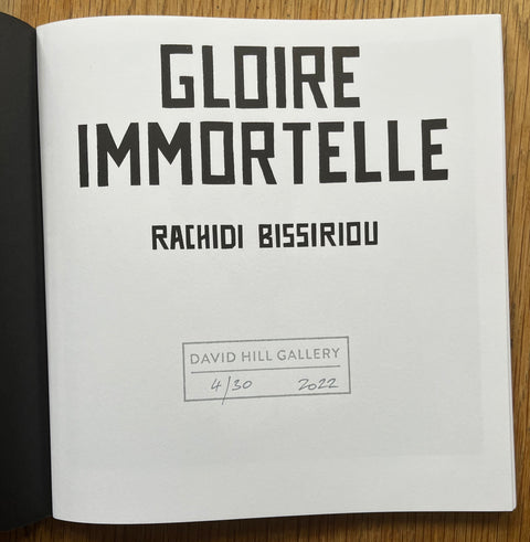 Gloire Immortelle - Print Edition