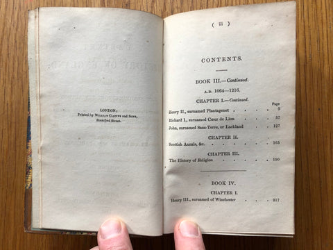 The Cabinet History of England Vols III &amp; IV