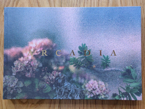 The photobook cover of Arcadia by Ian Howorth. In hardcover.