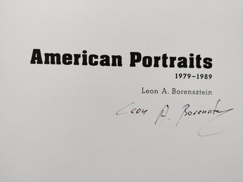 American Portraits 1979 - 1989