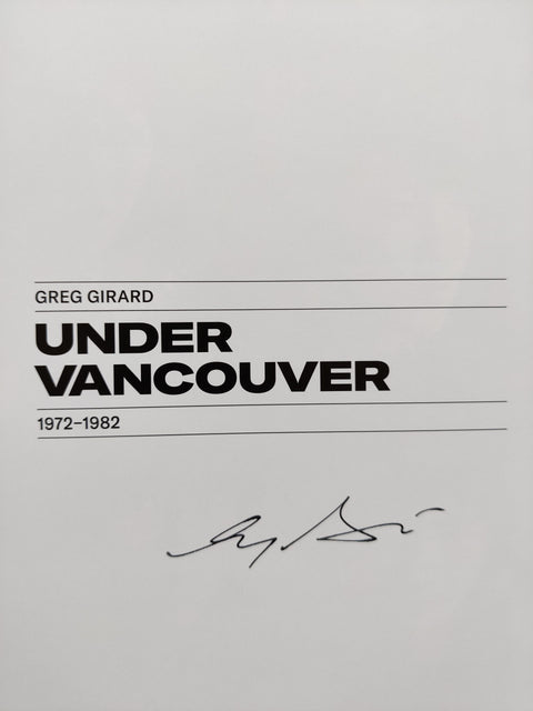 Under Vancouver 1972 - 1982 - Setanta Books