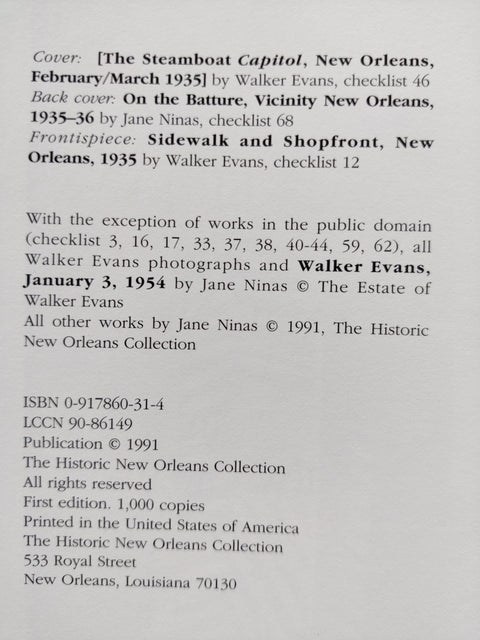 In New Orleans 1935 -1936