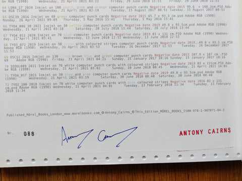 Computer Punch Card Selected Artworks