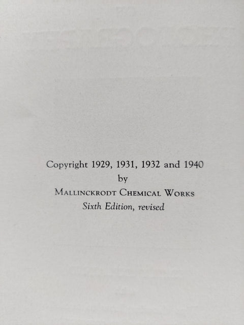 The Chemistry of Photography