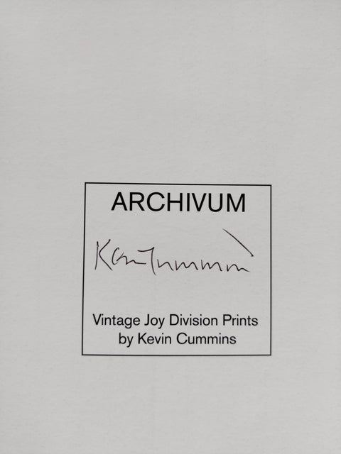 Archivum: Vintage Joy Division Prints