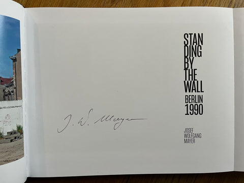 Standing by the Wall / Berlin 1990