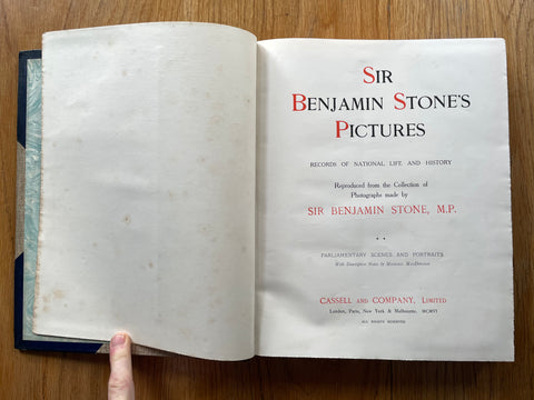 Sir Benjamin Stone's Pictures - 2 Volume Set