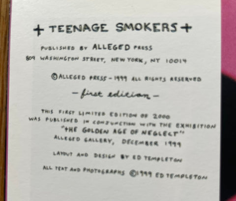 Teenage Smokers