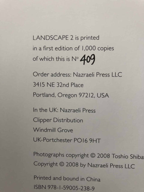 Landscape 2 - Special Edition with a print