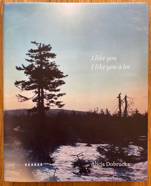 The photobook cover of I Like you I like you a lot by Alicja Dobrucka. In dust jacketed hardcover. Signed