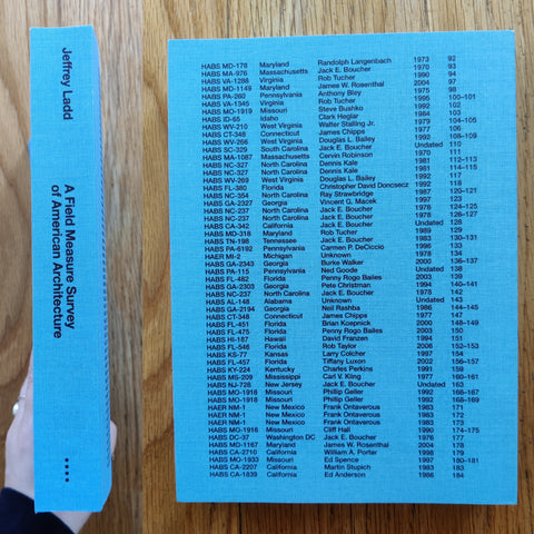 A Field Measure Survey of American Architecture