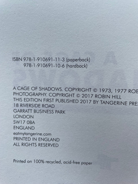 A Cage of Shadows - Setanta Books