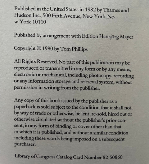 A Humument - Setanta Books