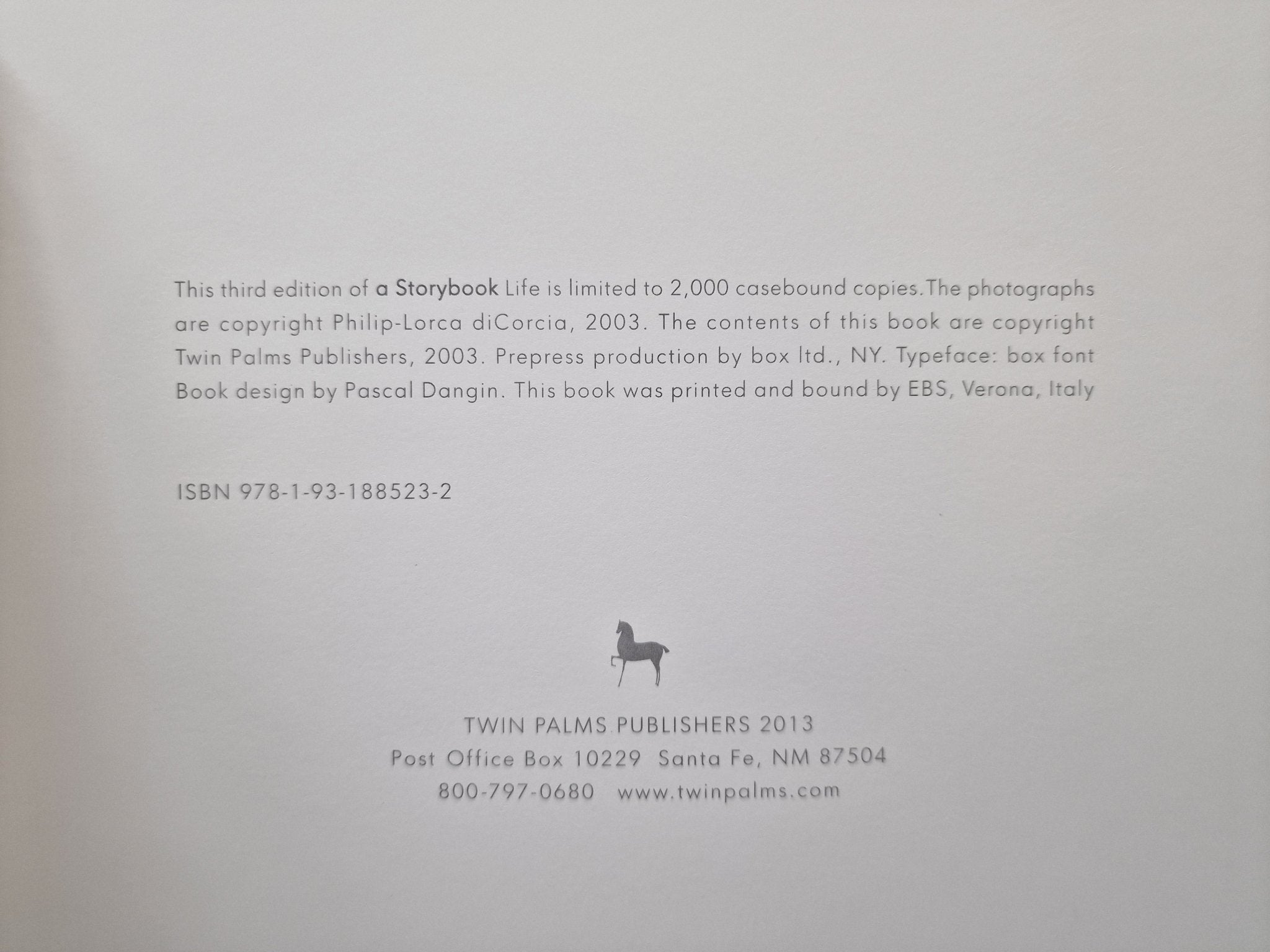 Buy A Storybook Life by Philip-Lorca diCorcia Online – Setanta Books