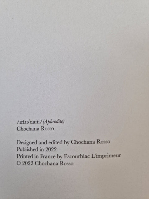 /æfɹəˈdaɪti/ (Aphrodite) - Setanta Books