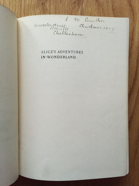Alice's Adventures in Wonderland