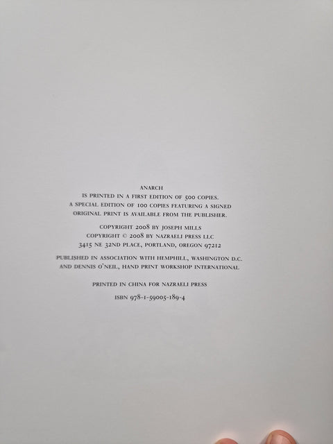 Anarch - Setanta Books