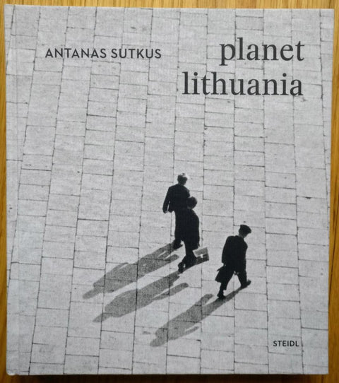 The photobook cover of Planet Lithuania by Antanas Sutkus. Signed.