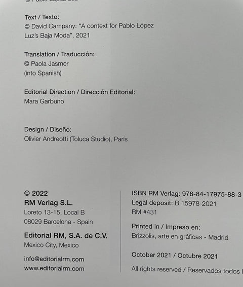 Baja Modo - Setanta Books