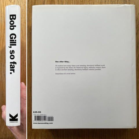 Bob Gill, So far - Setanta Books