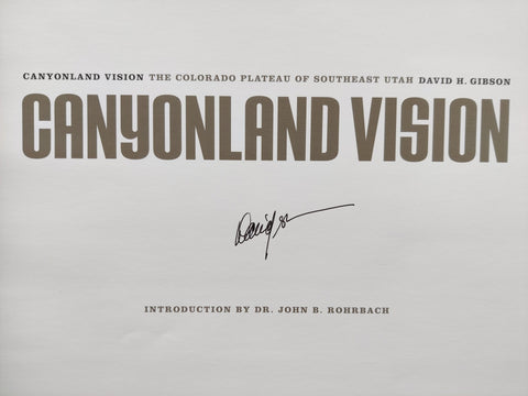 Canyonland Vision - Artist Edition - Setanta Books