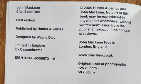 City: Book One - Setanta Books