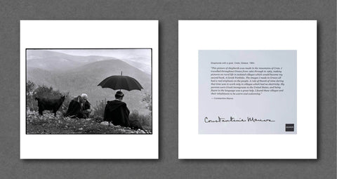 Constantine Manos Magnum Square Prints - Setanta Books