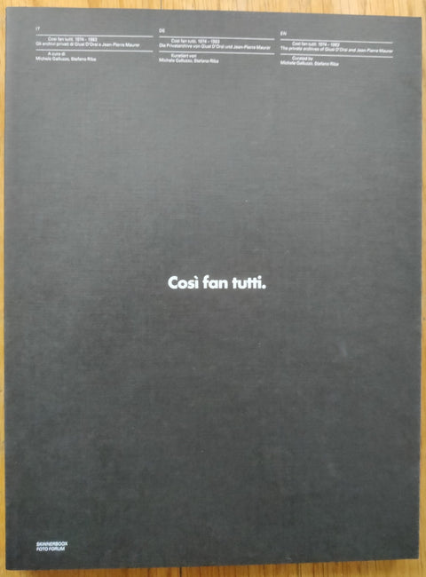 Cosi’ Fan Tutti, (1974-1982) - Setanta Books