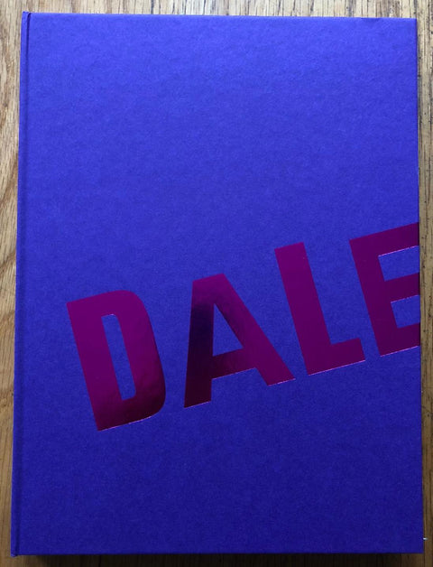 The photography book cover of Daleside by Cyprien Clement Delmas and Lindokuhle Sobekwa. Hardback in bright blue/purple.