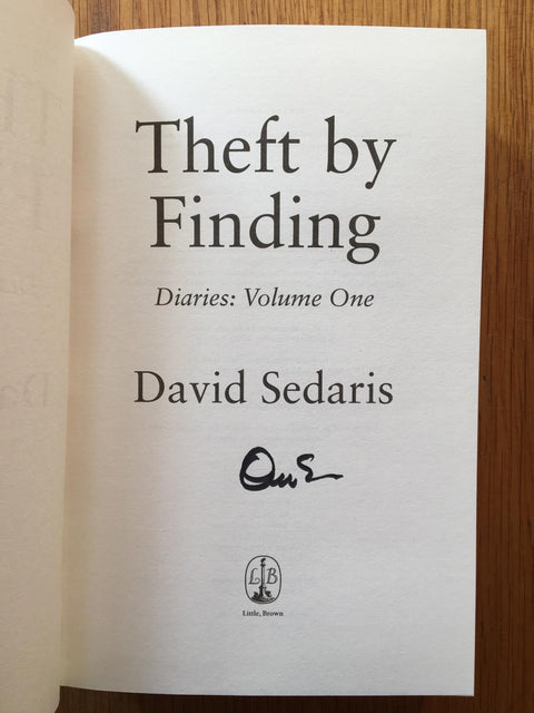 Theft by Finding: Diaries: Volume One