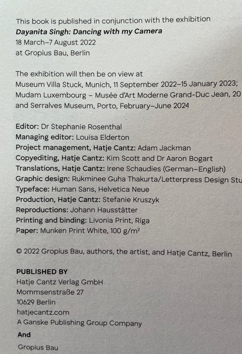 Dancing With My Camera - Setanta Books