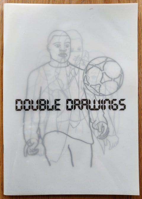 The photography book cover of Double Drawings by Daniela Comani. In softcover transparent pvc.