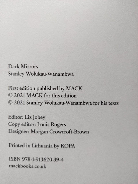 Dark Mirrors - Setanta Books