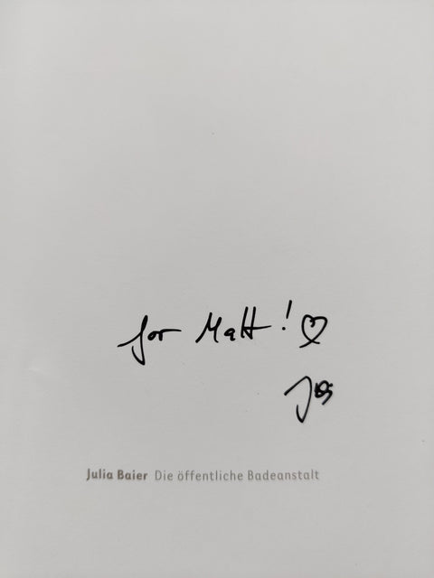 Die Öffentliche Badeanstalt - Setanta Books