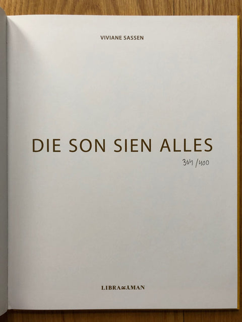 Die Son Sien Alles - Setanta Books