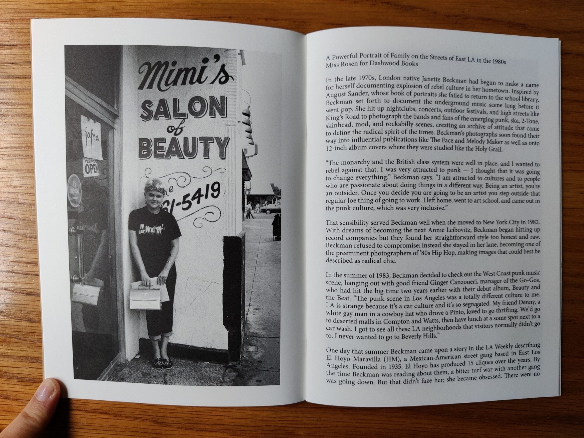 Buy El Hoyo Maravilla by Janette Beckman online – Setanta Books